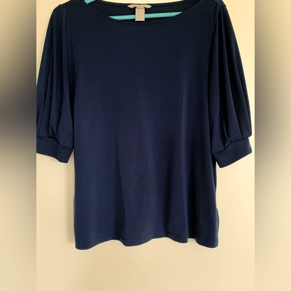 H&M ladies navy top size M